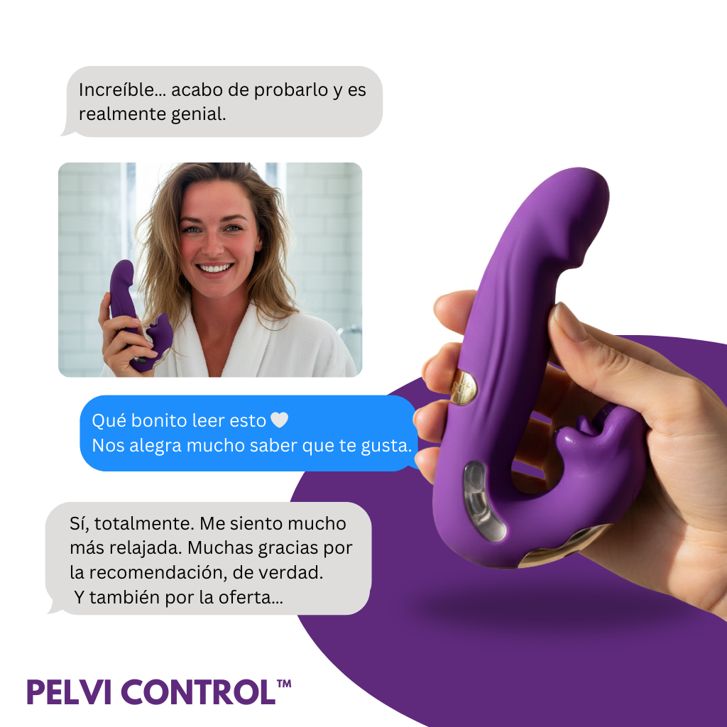 Pelvi Control™ 4 en 1 | Terapia Clínica del Piso Pélvico en Casa.