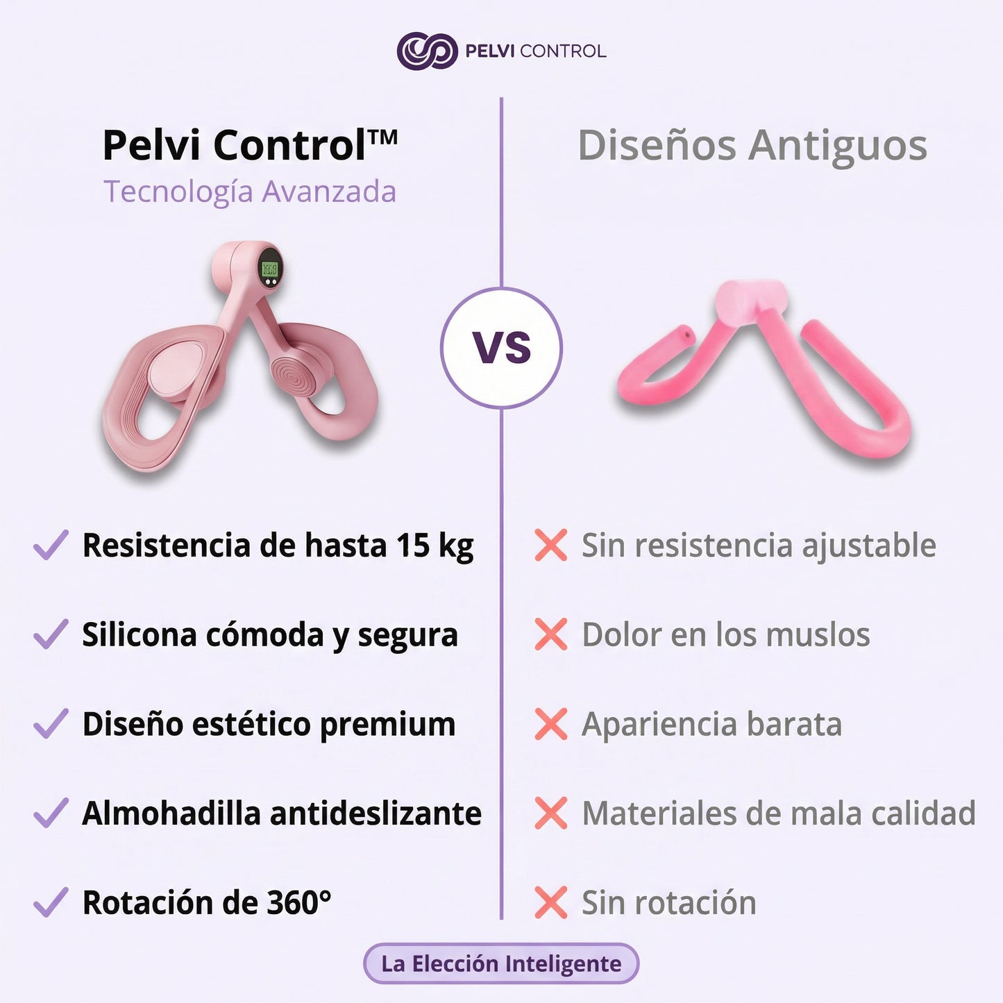 Pelvi Train™ Entrenador de Suelo Pélvico Y Piernas
