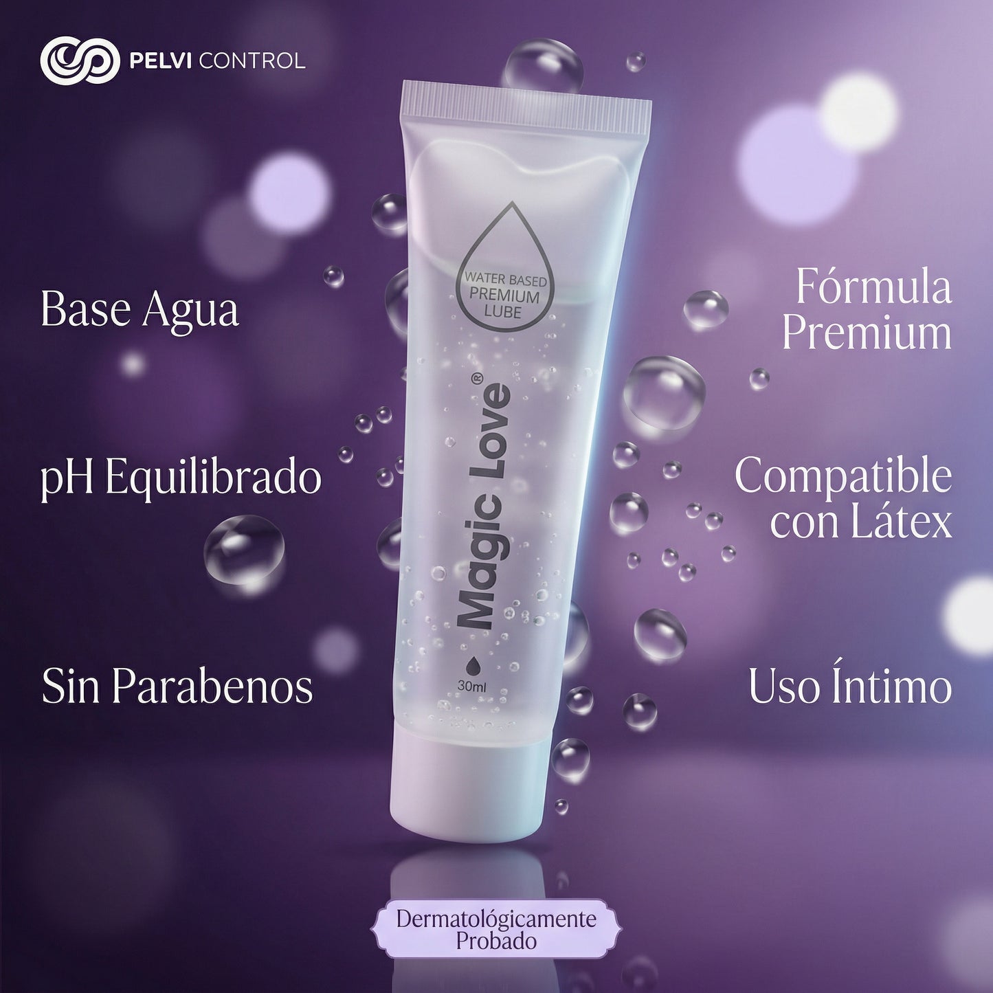 PELVI CONTROL Magic Love | Lubricante Base de Agua