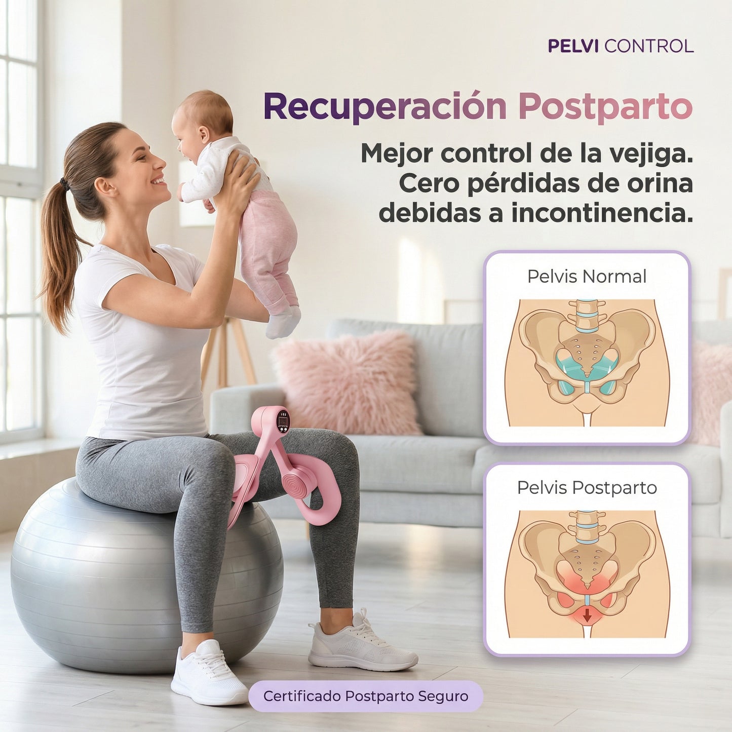 Pelvi Train™ Entrenador de Suelo Pélvico Y Piernas