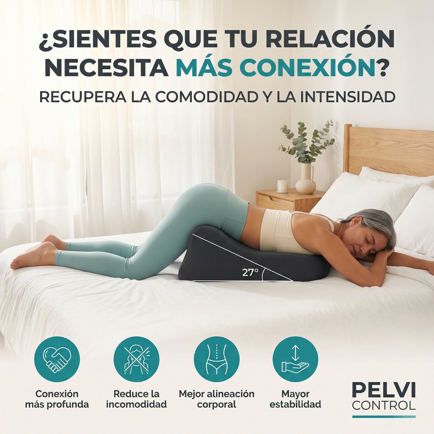 Control Sex | Almohada Postural - Refuerza tu Relación